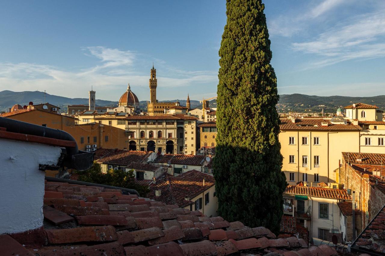 Ferienwohnung Ponte Vecchio - Lussuoso Attico Terrazza Con Vista Florenz Exterior foto
