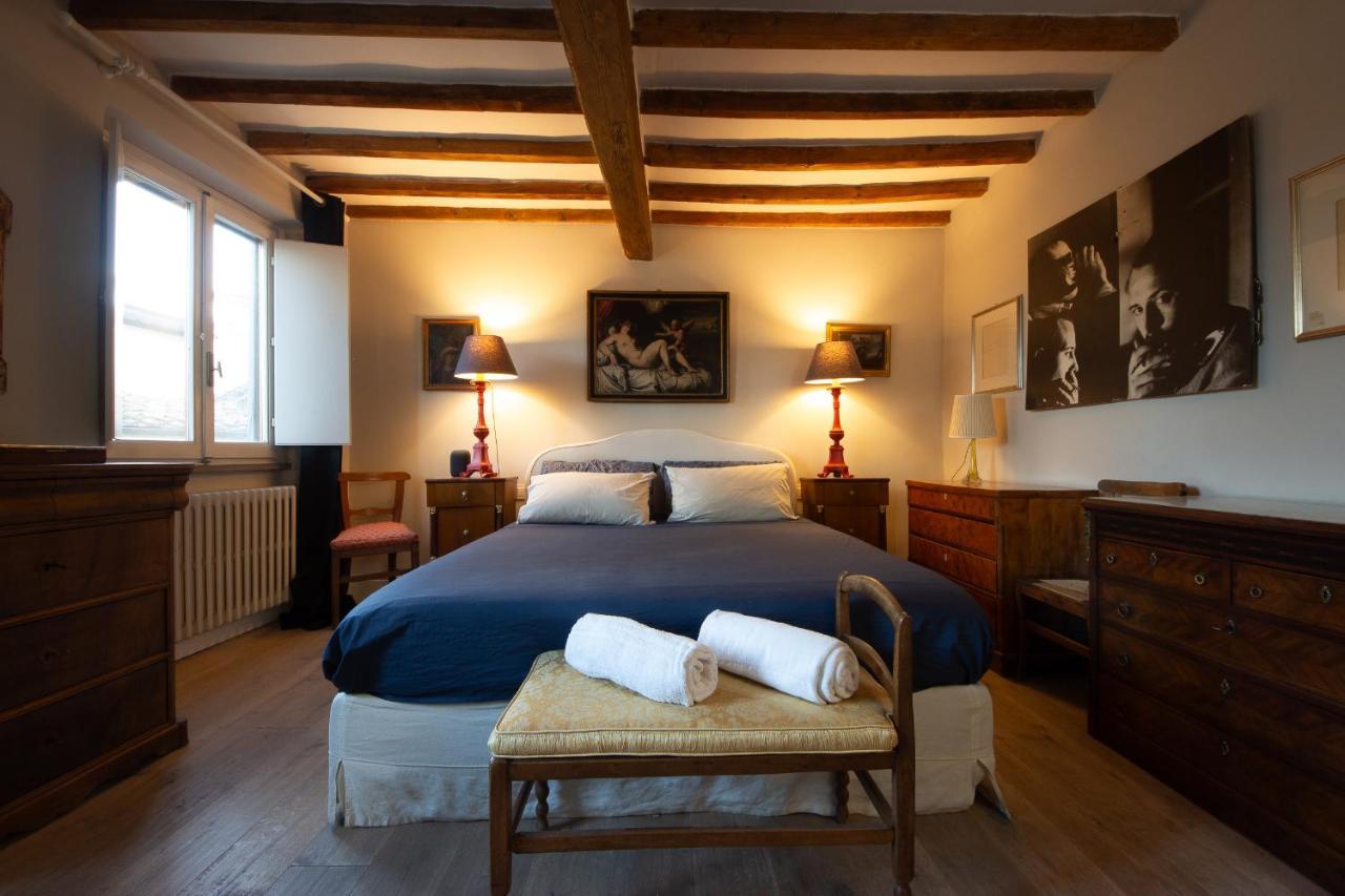 Ferienwohnung Ponte Vecchio - Lussuoso Attico Terrazza Con Vista Florenz Exterior foto