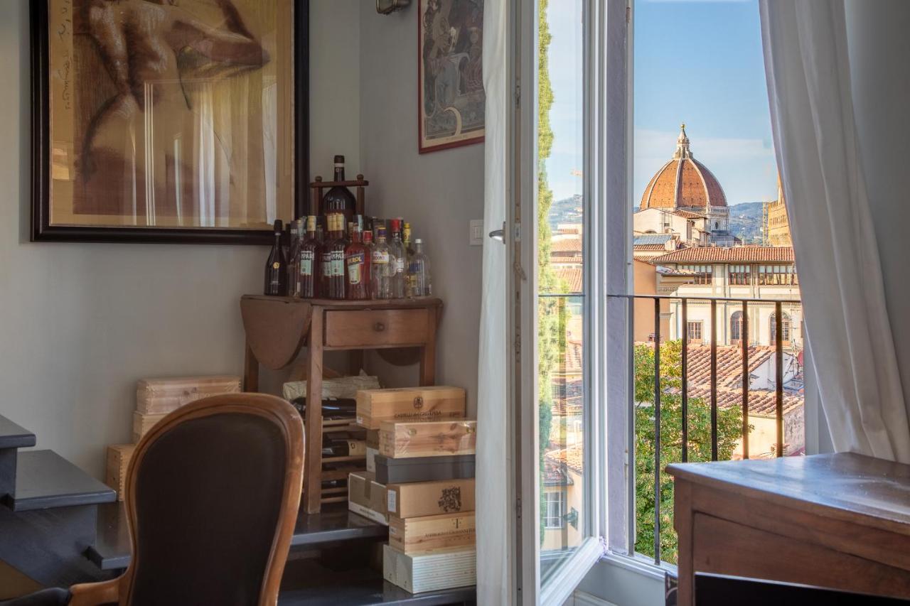 Ferienwohnung Ponte Vecchio - Lussuoso Attico Terrazza Con Vista Florenz Exterior foto